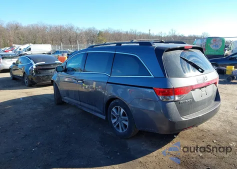 2017 Honda Odyssey Touring/Touring Elite из США, поврежденный, VIN 5FNRL5H9XHB019151